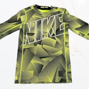 Nike Pro Boys Dri-Fit Compression Long sleeve shirt thermal Size M